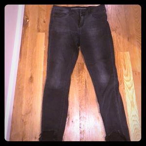 Article of society black denim jeans